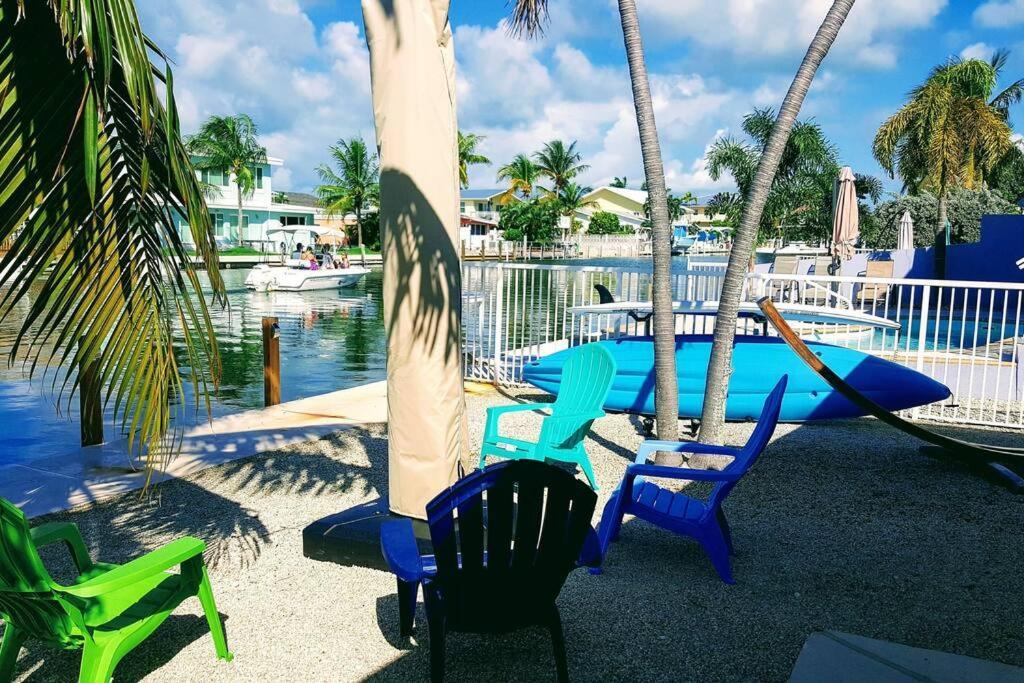 Waterfront House With 37Ft Dock & Cabana Club Villa Key Colony Beach Exterior photo